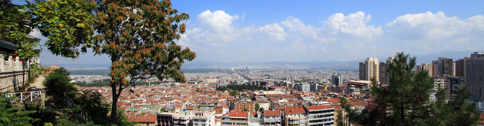 Bursa, TR cityscape