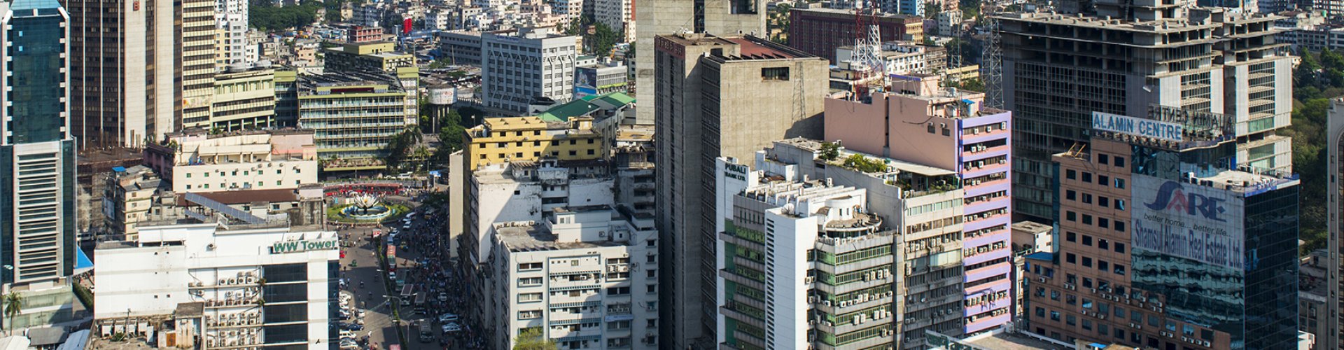 Dhaka, BD cityscape