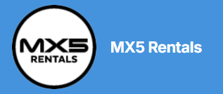 MX5 Rentals logo