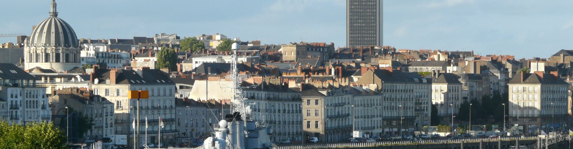 Nantes, FR cityscape