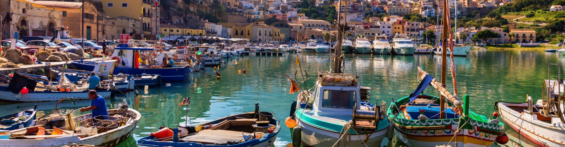 Castellammare del Golfo, IT cityscape