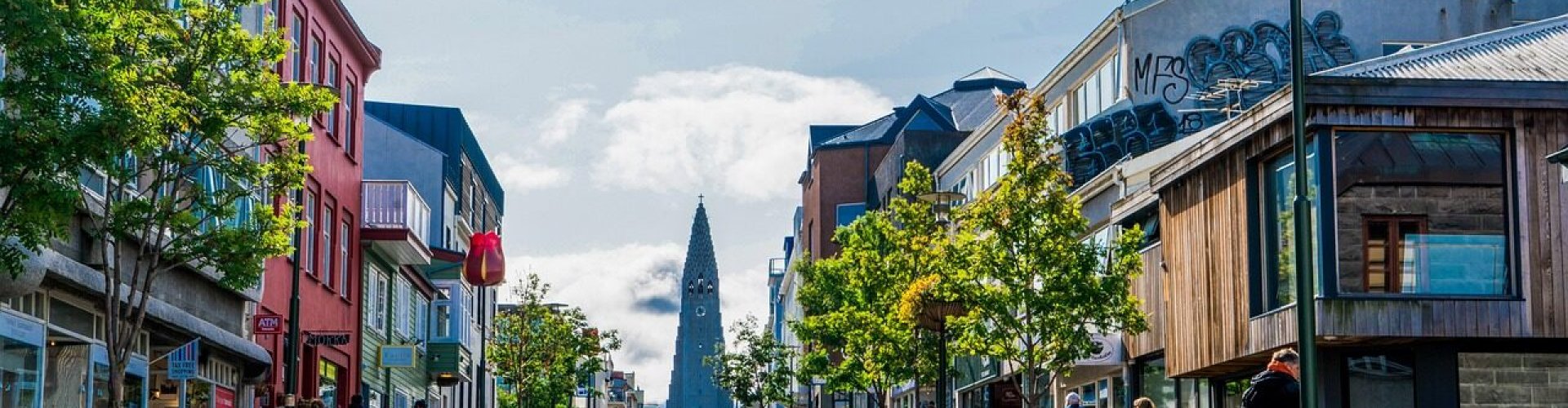 Reykjavík, IS cityscape