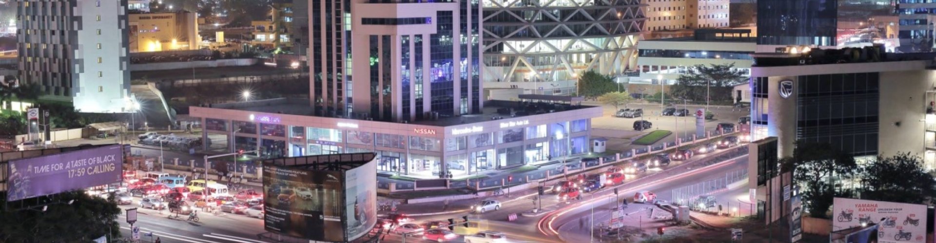 Accra, GH cityscape