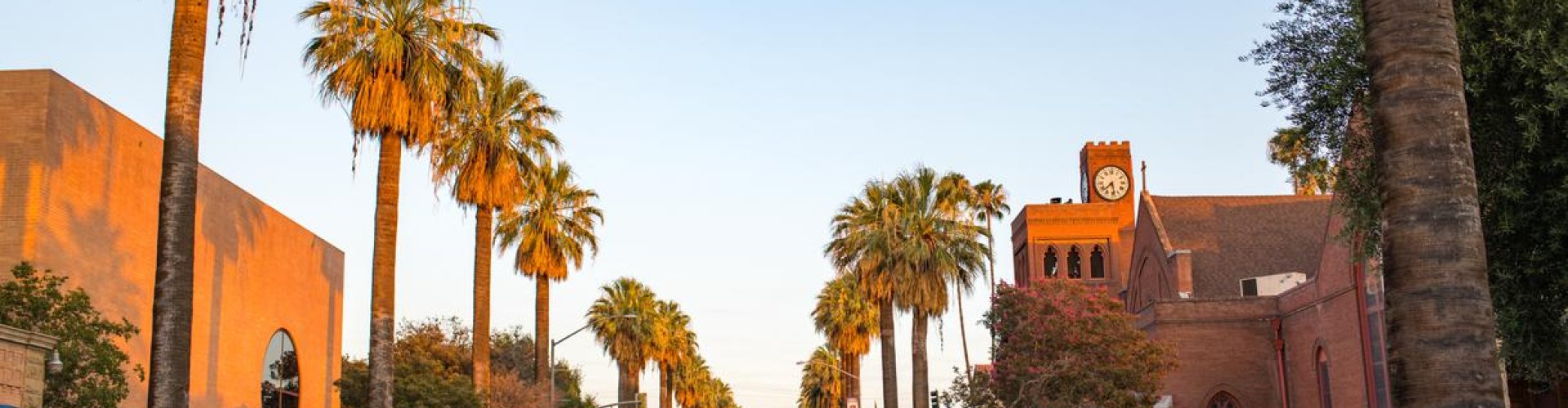 Redlands, CA, US cityscape