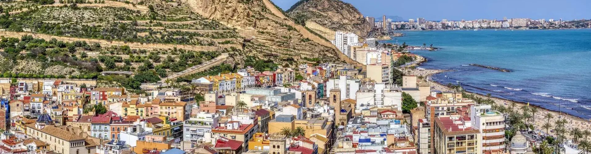 Alicante, ES cityscape