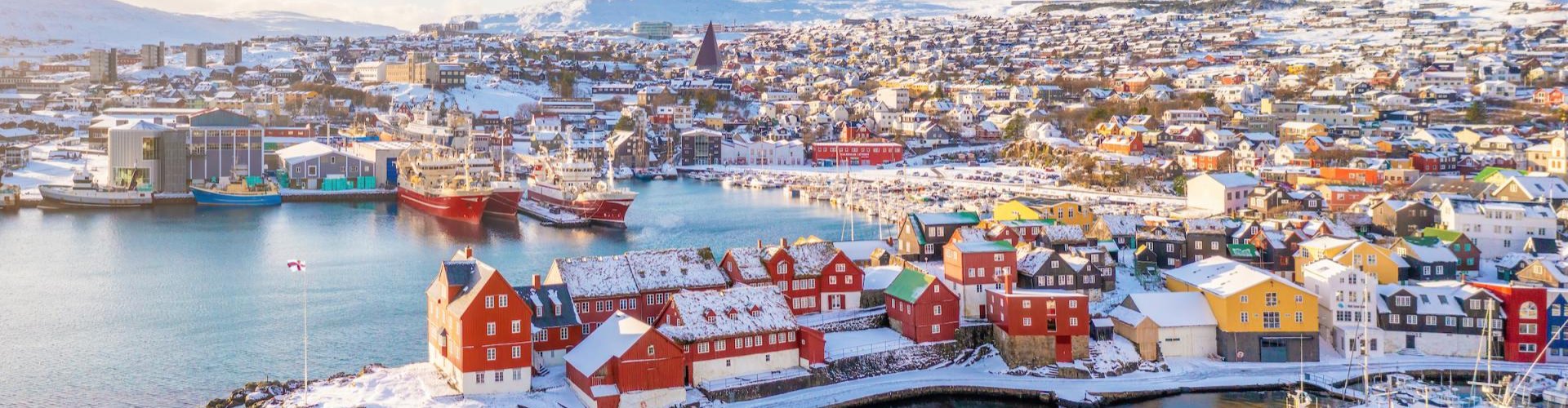 Faroe Islands, DK cityscape