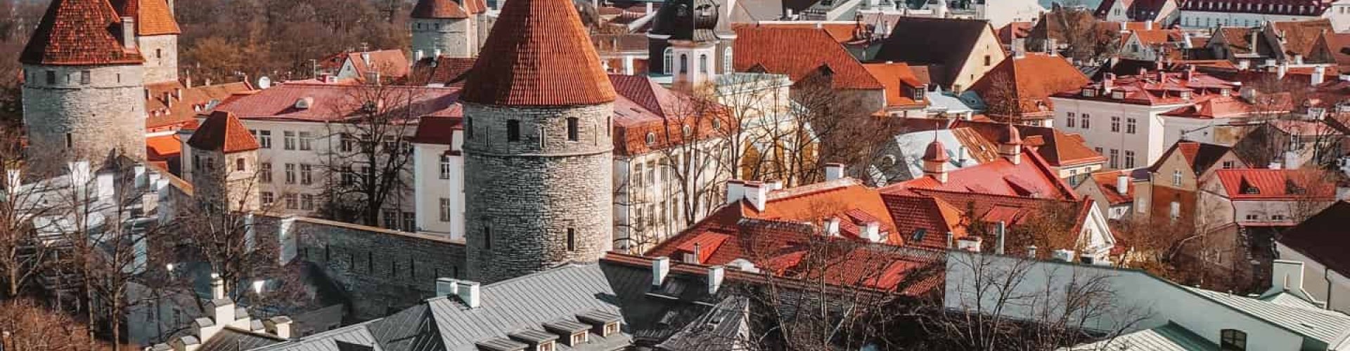 Tallinn, EE cityscape