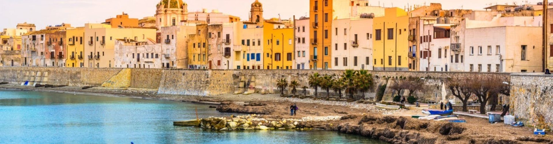 Trapani, IT cityscape