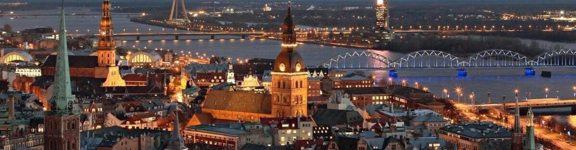 Rīga, LV cityscape