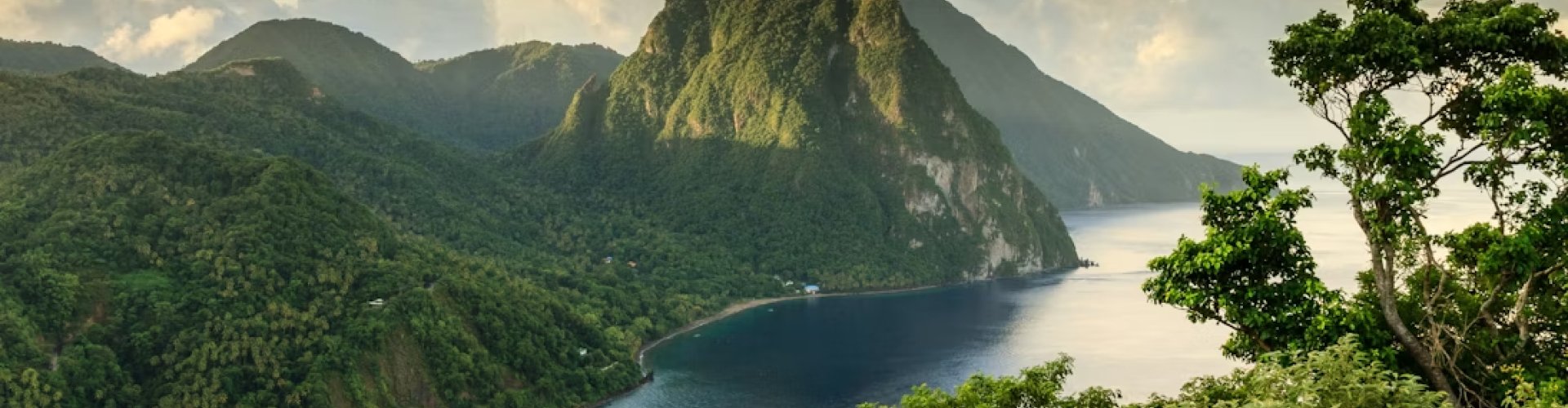 Saint Lucia, LC cityscape