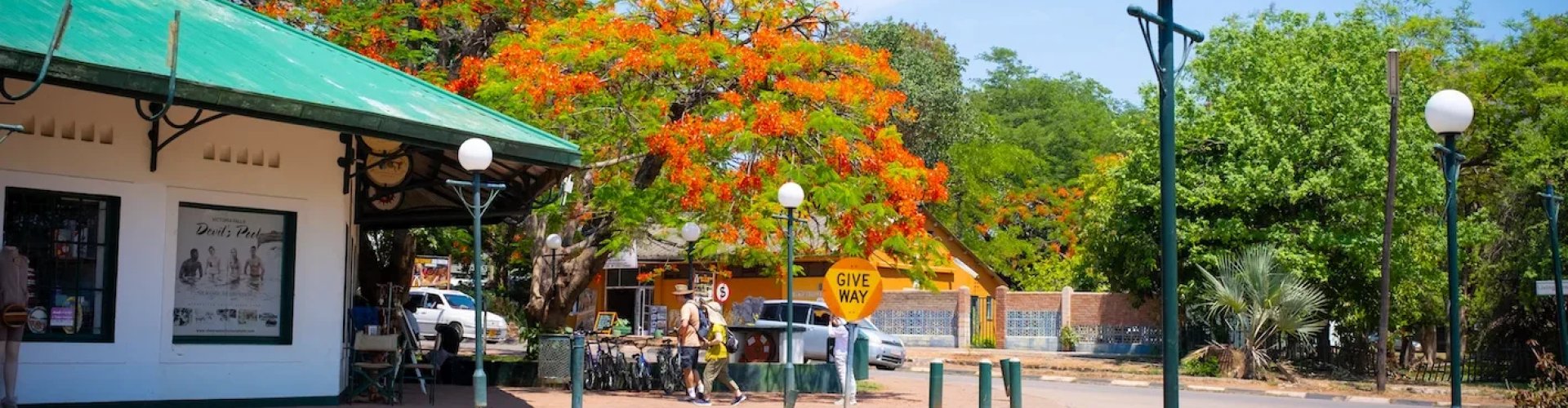 Victoria Falls, ZW cityscape